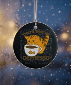 that s that me depresso ornament