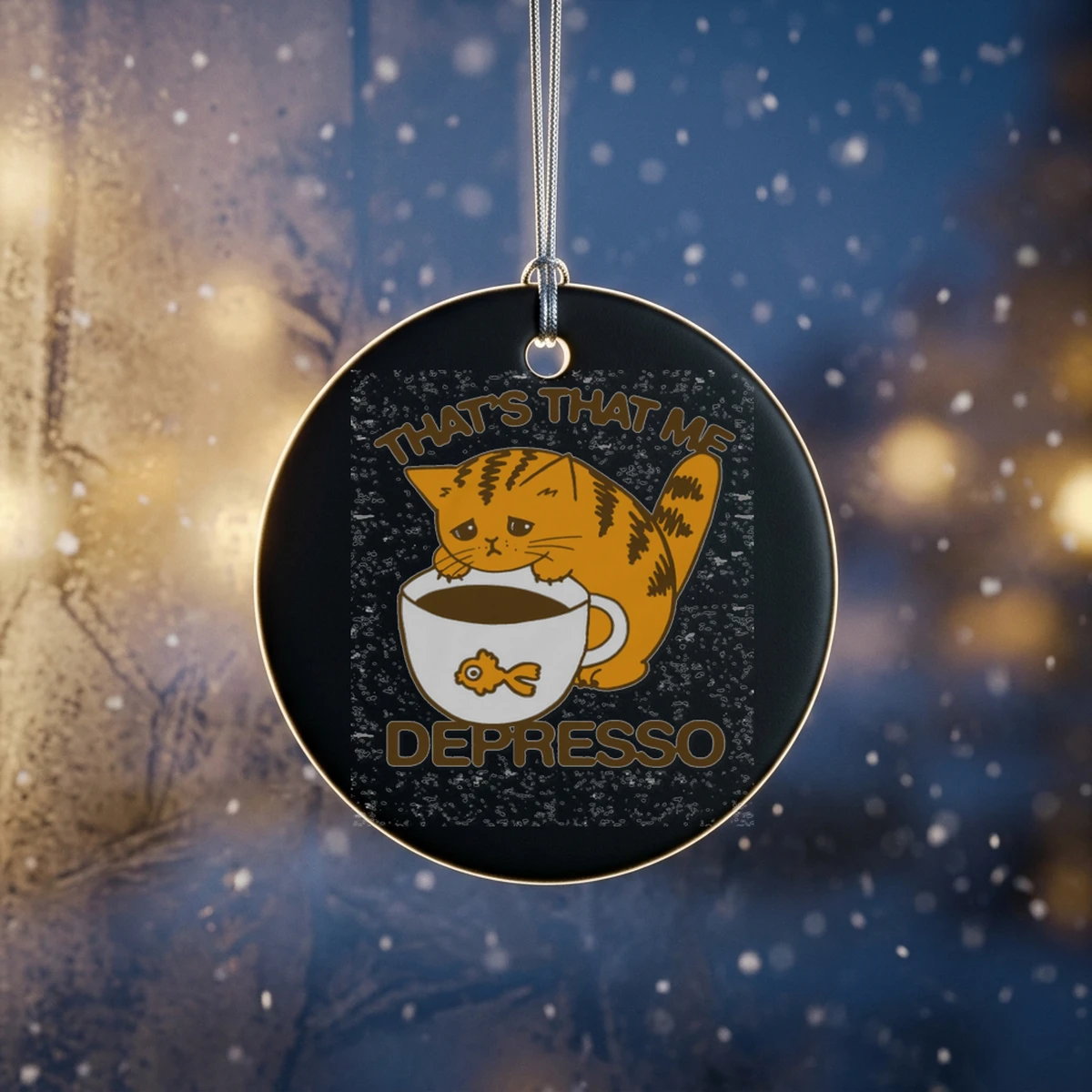that s that me depresso ornament that s that me depresso ornament