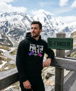 the new level i m on a new level youth black hoodie alpine pass