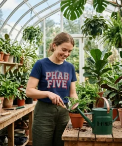 The Phab Five T-Shirt - Front View Main Mockup