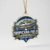 Tropicana Field Dome Golden Catwalk 2026 World Series Champions Acrylic Ornament - Front View Main Mockup