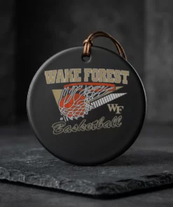 Wake Forest Basketball Retro Swish Shirt - Back or Alternative Angle Mockup