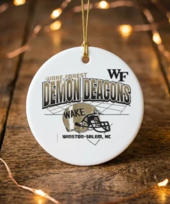 Wake Forest Football Helmet Grid Shirt - Lifestyle Model Mockup