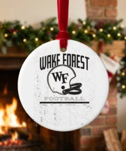 Wake Forest Football Vintage Helmet Shirt - Lifestyle Model Mockup
