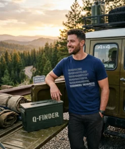 yoshinobu yamamoto yama list blue tshirt expedition tailgate