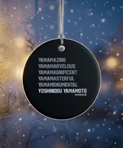 yoshinobu yamamoto yama list ornament